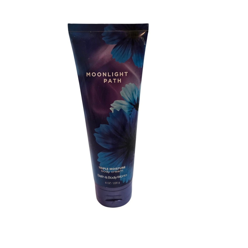 Bath & Body Works Moonlight Path Triple Moisture Body Cream 8 oz Signature‎ Coll